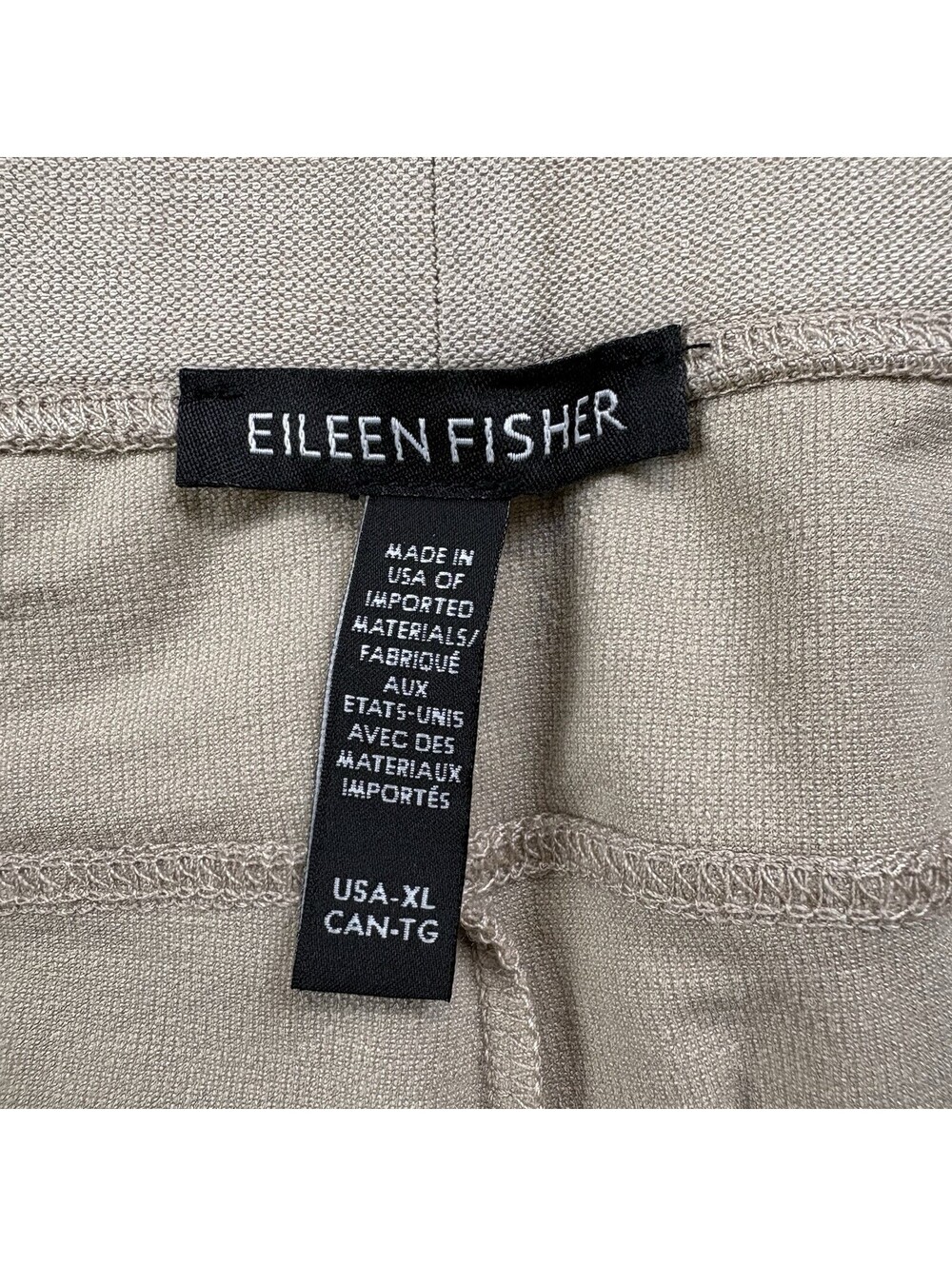 Eileen Fisher Washable Stretch Crepe Cargo Pants Women’s Size XL - Picture 3 of 9